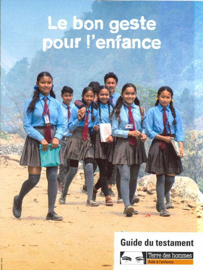 Image de Guide du testament « Le bon geste pour l’enfance »