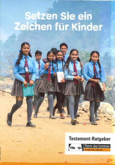 Image de Testament-Ratgeber « Setzen Sie ein Zeichen für Kinder »