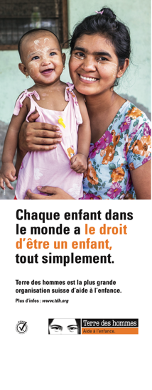 Image de Roll up  Corporate, Terre des hommes FR