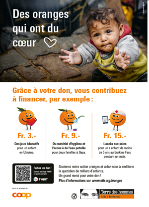 Image de Plakate, A2, "Des oranges qui on du Coeur"